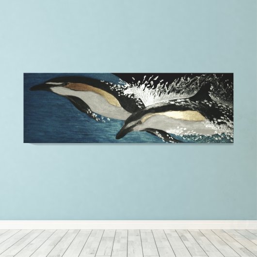 Jackpot am Jackpot Leinwanddruck (Insitu (Holzboden))