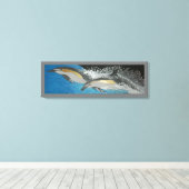 Jackpot am Jackpot Leinwanddruck (Insitu (Holzboden))