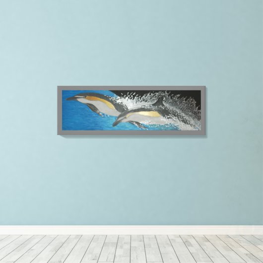 Jackpot am Jackpot Leinwanddruck (Insitu (Holzboden))