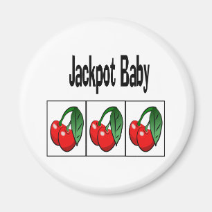 Jackpot Baby Magnet