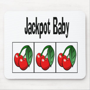 Jackpot-Baby-Mausunterlage Mousepad