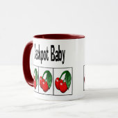 Jackpot-Baby Tasse (Vorderseite Links)