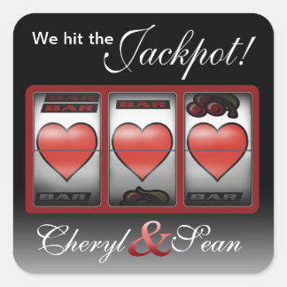 Jackpot Hörer, wir machen es in Vegas Sticker