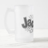 Jackpot Mattiert Glass Beer Tasse (Links)