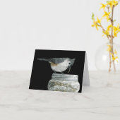 "Jackpot!" - Titmauskarte Karte (Gelbe Blume)