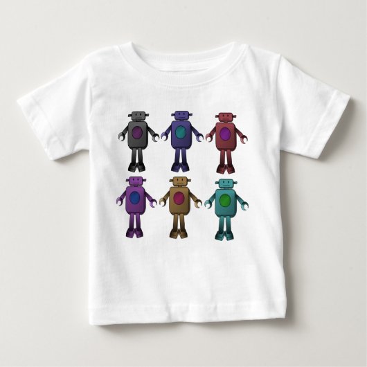 Jackroboter Baby T-shirt (Vorderseite)
