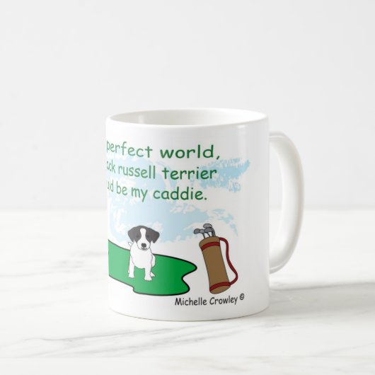 JackRussellBlk Kaffeetasse (VorderseiteRechts)