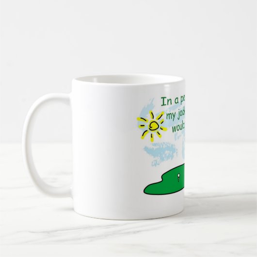 JackRussellBlk Kaffeetasse (Links)