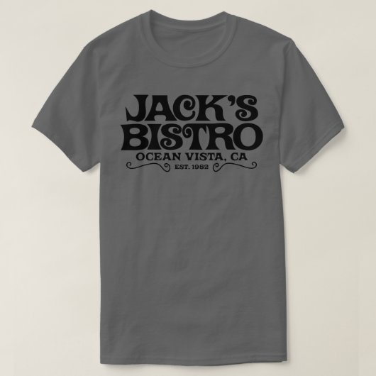 Jacks Bistro Threes Company T-Shirt (Design vorne)