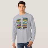 Jacks Bücher T-Shirt (Vorne ganz)