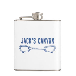 Jack's Canyon Arizona Rock Climbing Schnellverschl Flachmann
