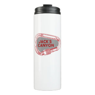Jacks Canyon Klettersteig Carabiner Thermosbecher