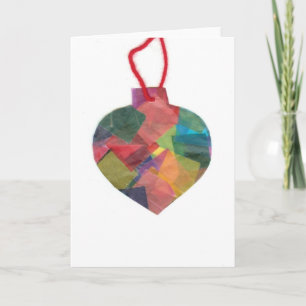 Jack's Colorful Ornament Greeting Card Karte