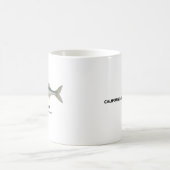 Jacksmelt - Meerestiere in Kalifornien Kaffeetasse (Mittel)