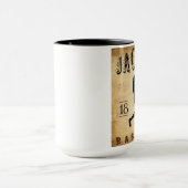 Jackson 1888 Michigan Basebal Tasse (Zentrum)
