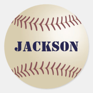 Jackson Baseball Sticker / Siegel