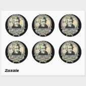 Jackson Beenden Sie das Gefüttert Stickers-Set Runder Aufkleber (Blatt)