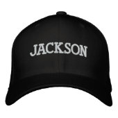 JACKSON Cap Bestickte Kappe (Vorderseite)