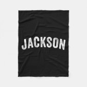 Jackson Clic Fleecedecke (Vorderseite)