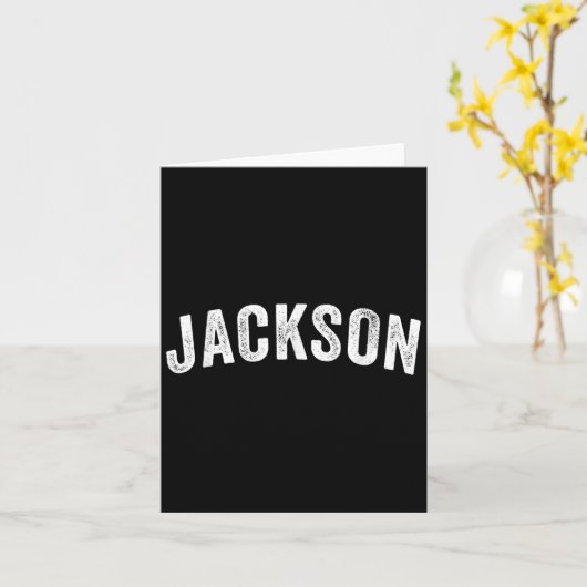 Jackson Clic Karte (Gelbe Blume)