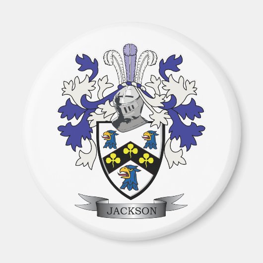 Jackson Coat of Arms Magnet (Vorne)
