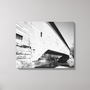 Jackson Covered Bridge Leinwanddruck