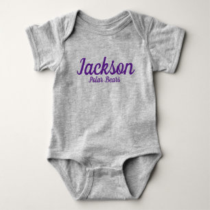 Jackson Eisbären Baby-Body Baby Strampler