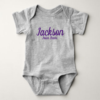 Jackson Eisbären Baby-Body Baby Strampler