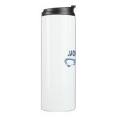 Jackson Falls Illinois Rock Climbing Quickziehung Thermosbecher (Nach links gedreht)