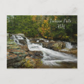 Jackson Falls, NH Postcard Postkarte (Vorderseite)