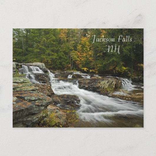 Jackson Falls, NH Postcard Postkarte (Vorderseite)