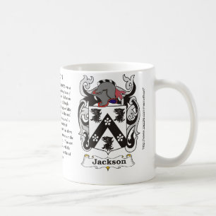 Jackson-Familien-Wappen eine Tasse