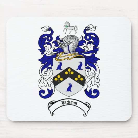 JACKSON-FAMILIENWAPPEN - JACKSON-WAPPEN MOUSEPAD (Vorne)