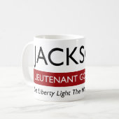 Jackson für lt Governor Mug Kaffeetasse (Vorderseite Links)