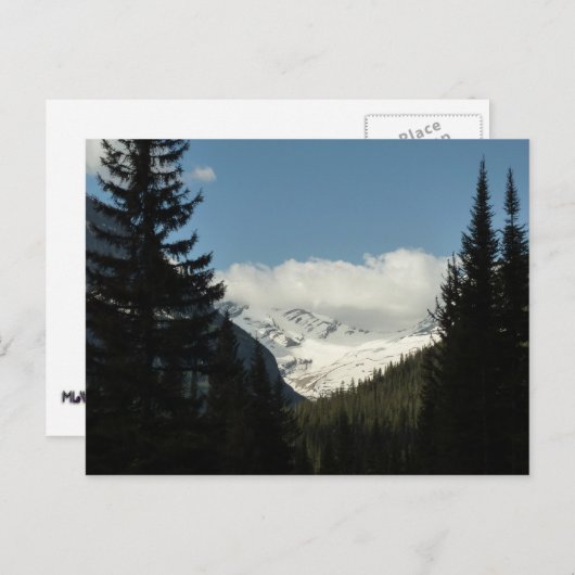 Jackson Glacier Blick auf Glacier National Park Postkarte (Vorne/Hinten)