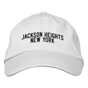 Jackson Heights New York Hat Bestickte Baseballkappe