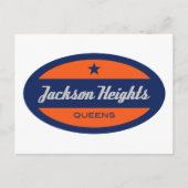 Jackson Heights Postkarte (Vorderseite)