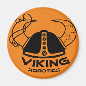 Jackson High School Viking Robotics Magnet (Vorne)