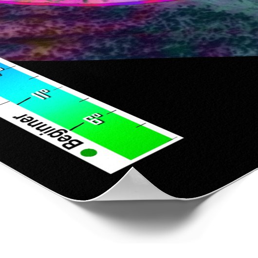 Jackson Hole 3dSkiMaps Poster (Ecke)