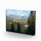 Jackson-Hole-Berge und -Fluss Fotoblock (Rechts)