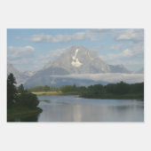 Jackson-Hole-Berge und Fluss Geschenkpapier Set (Vorderseite 2)