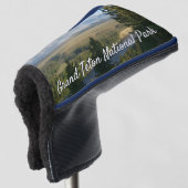 Jackson Hole Berge und Fluss Golf Headcover (3/4 Vorderseite)