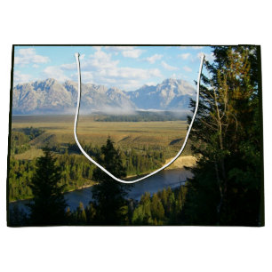 Jackson Hole Berge und Fluss Große Geschenktüte