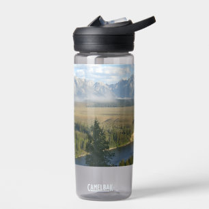 Jackson Hole Berge und Fluss Trinkflasche