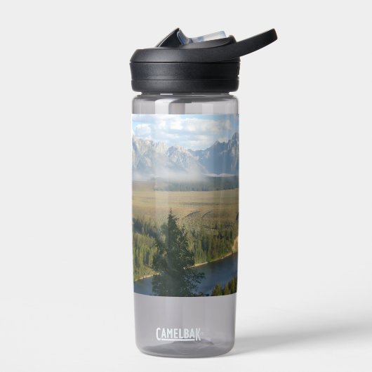 Jackson Hole Berge und Fluss Trinkflasche (Links)