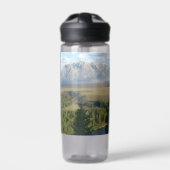 Jackson Hole Berge und Fluss Trinkflasche (Vorderseite)