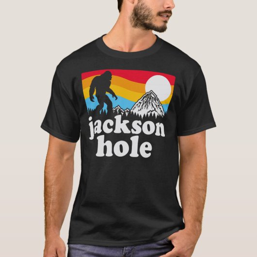 Jackson Hole Bigfoot Mountains Essential T - Shirt (Vorderseite)