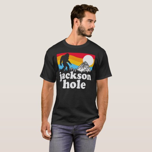 Jackson Hole Bigfoot Mountains Essential T - Shirt (Vorne ganz)