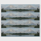 Jackson Hole Fluss Geschenkpapier (Flach)