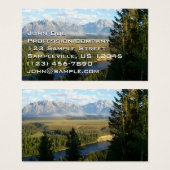 Jackson-Hole-Gebirge und Fluss (Vorne & Hinten)